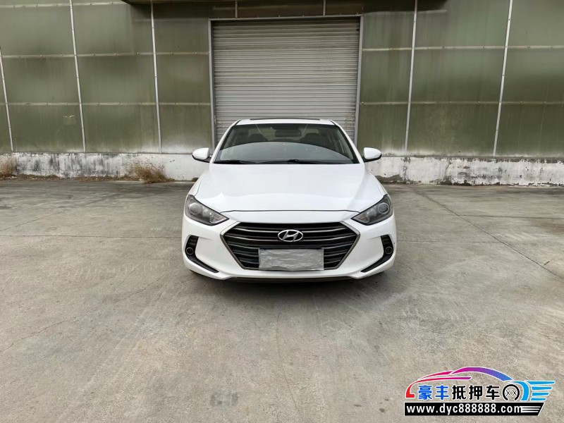 18年现代领动轿车抵押车出售