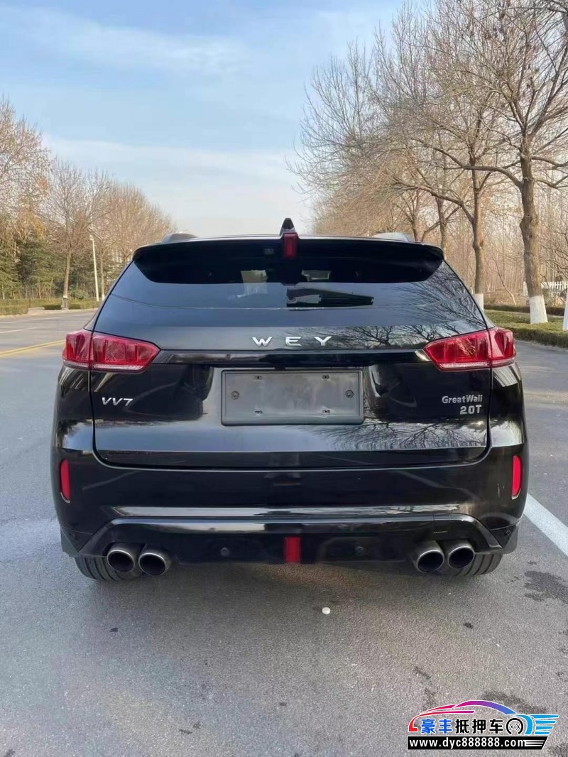 18年WEYVV7轿车抵押车出售