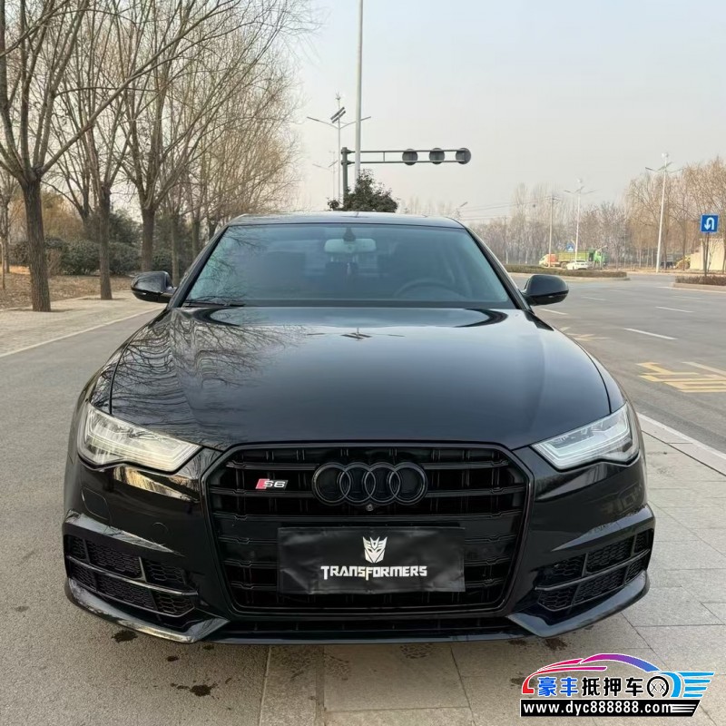 18年奥迪A6L轿车抵押车出售