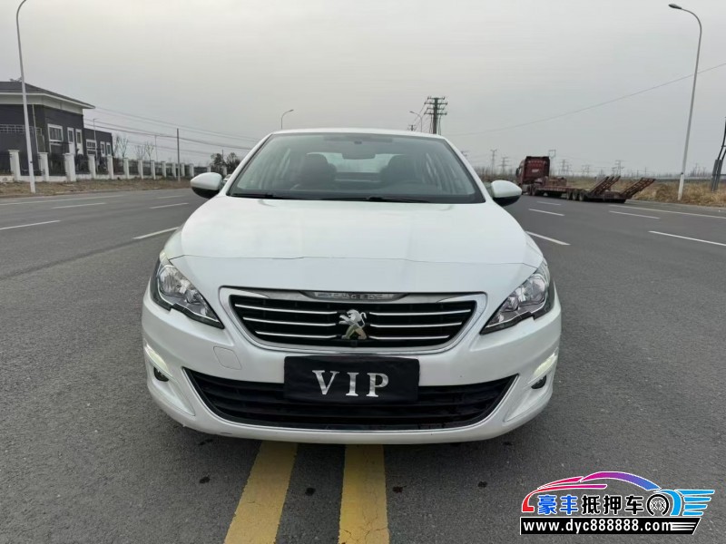 17年标致408轿车抵押车出售