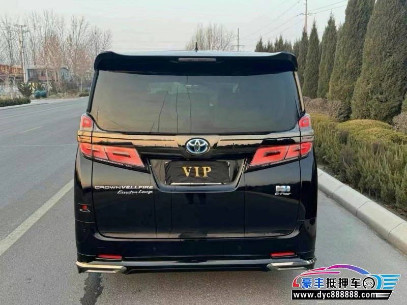 23年丰田威尔法轿车抵押车出售