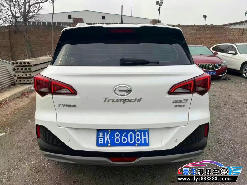 21年传祺gs3轿车抵押车出售