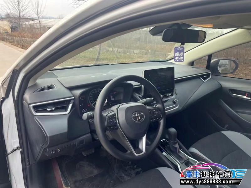 23年丰田卡罗拉轿车抵押车出售