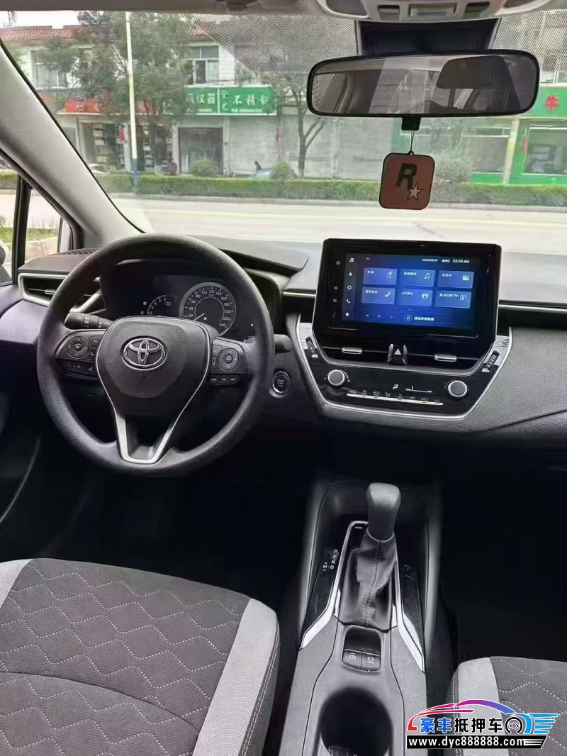 23年丰田卡罗拉轿车抵押车出售