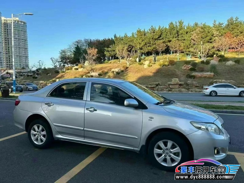 10年丰田卡罗拉轿车抵押车出售