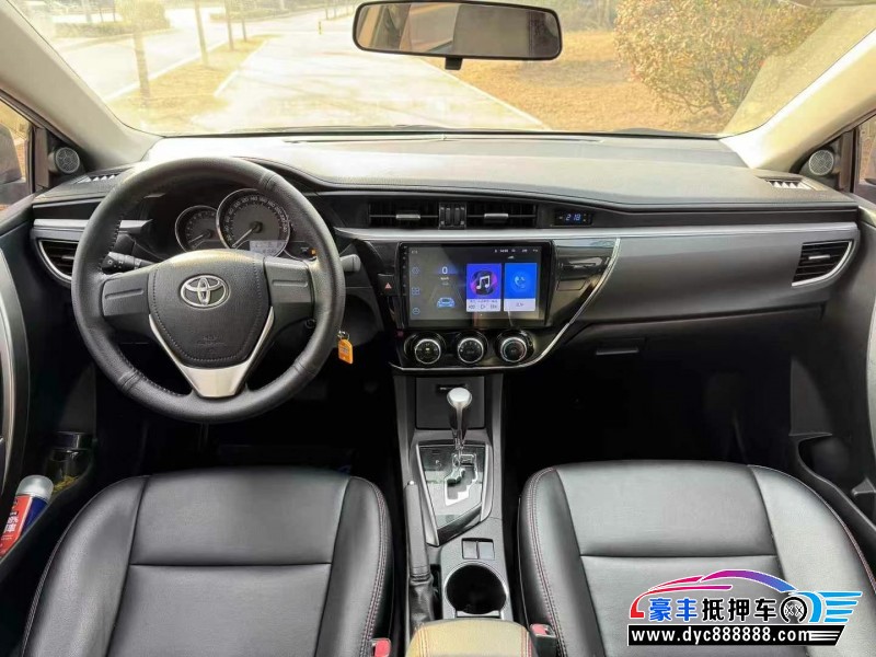 16年丰田卡罗拉轿车抵押车出售