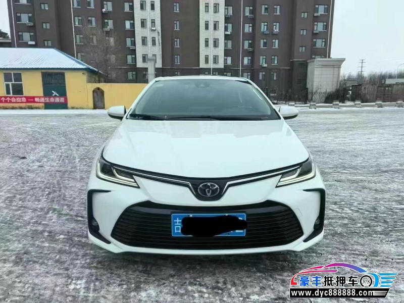 21年丰田卡罗拉轿车抵押车出售