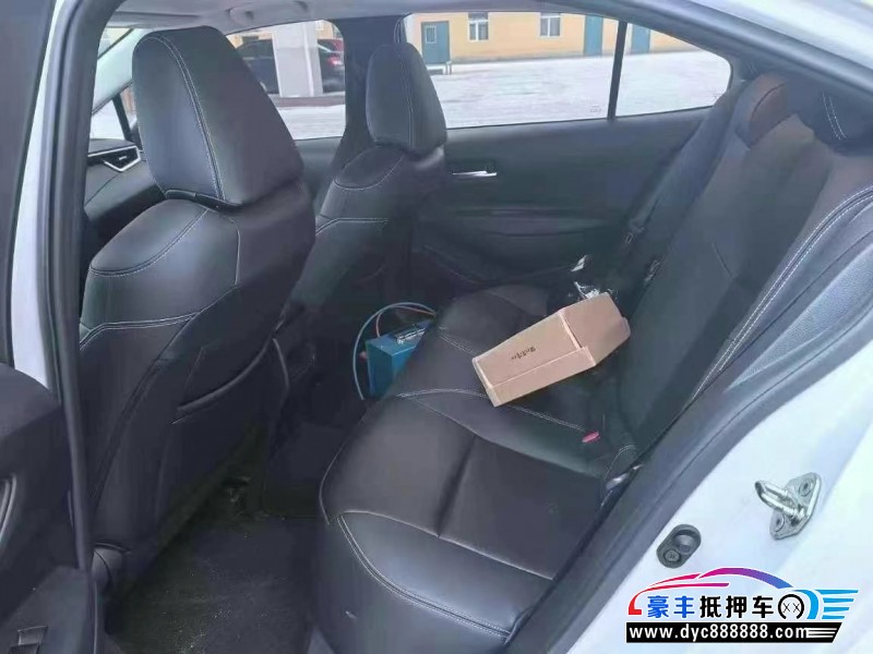 21年丰田卡罗拉轿车抵押车出售