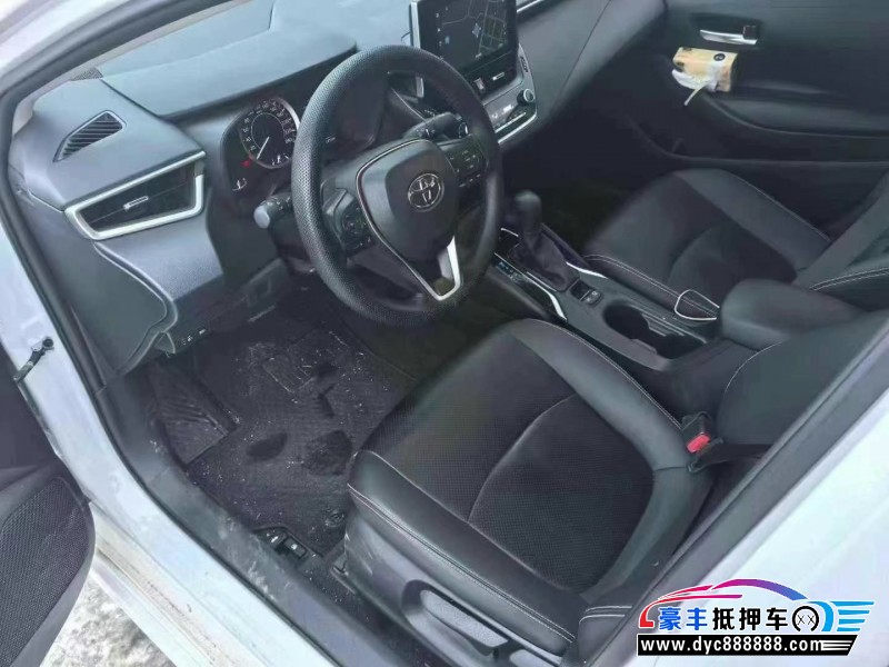 21年丰田卡罗拉轿车抵押车出售