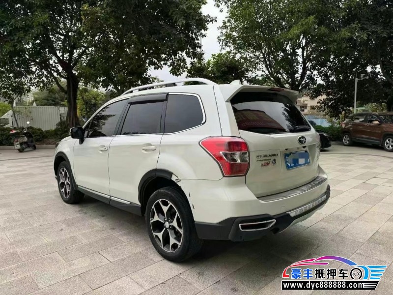 14年斯巴鲁森林人轿车抵押车出售