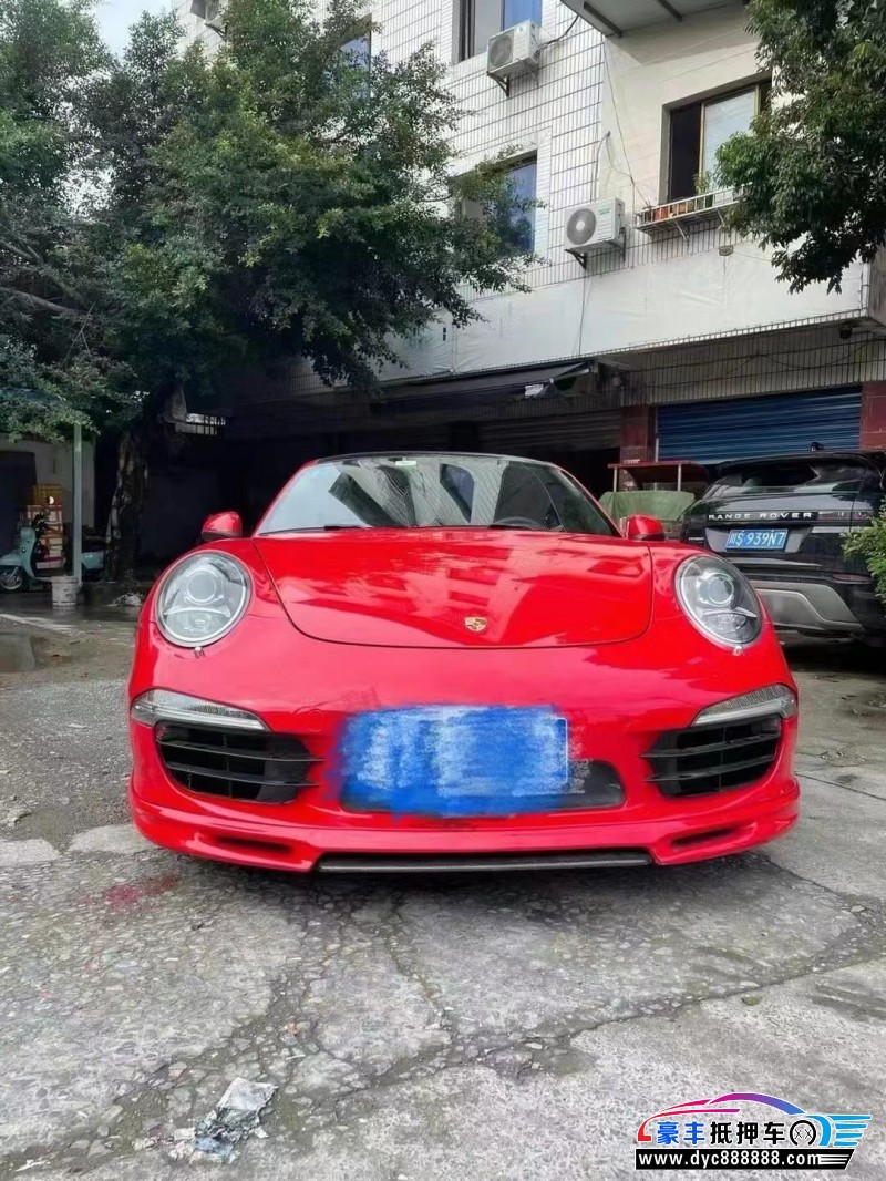 14年保时捷911轿车抵押车出售