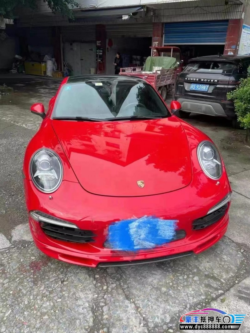 14年保时捷911轿车抵押车出售
