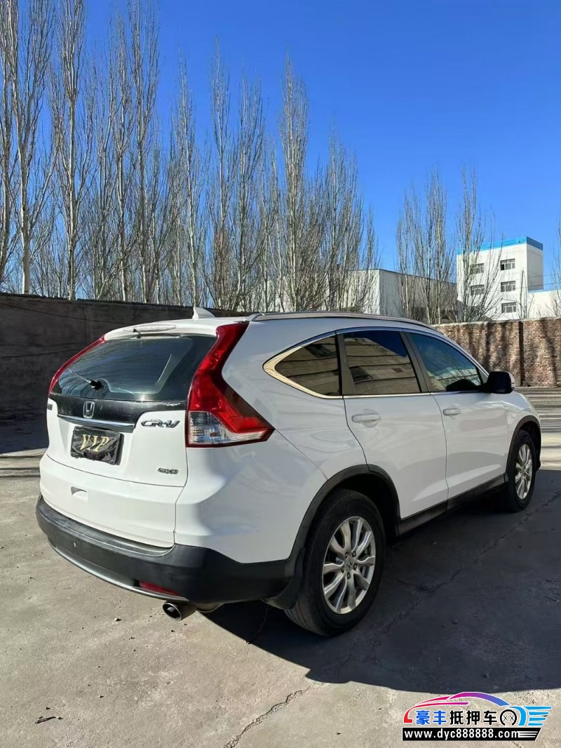 12年本田CR-V轿车抵押车出售