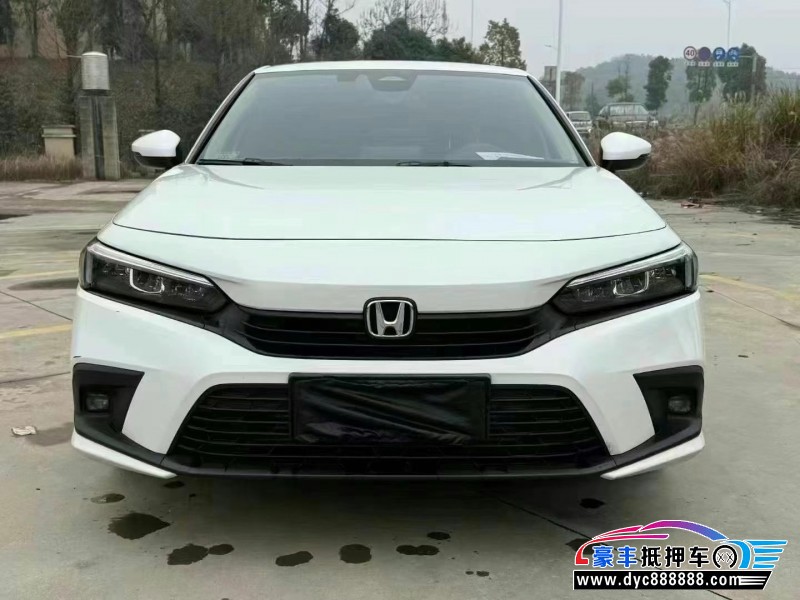 24年本田思域轿车抵押车出售