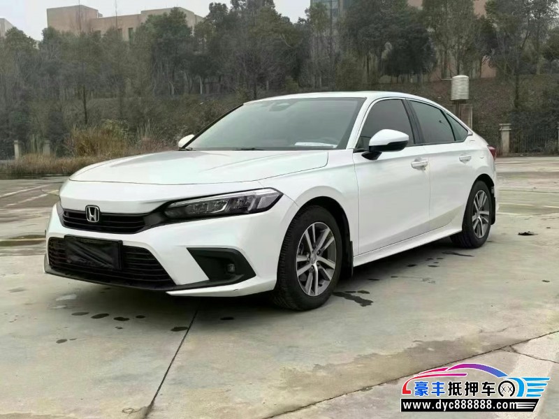 24年本田思域轿车抵押车出售