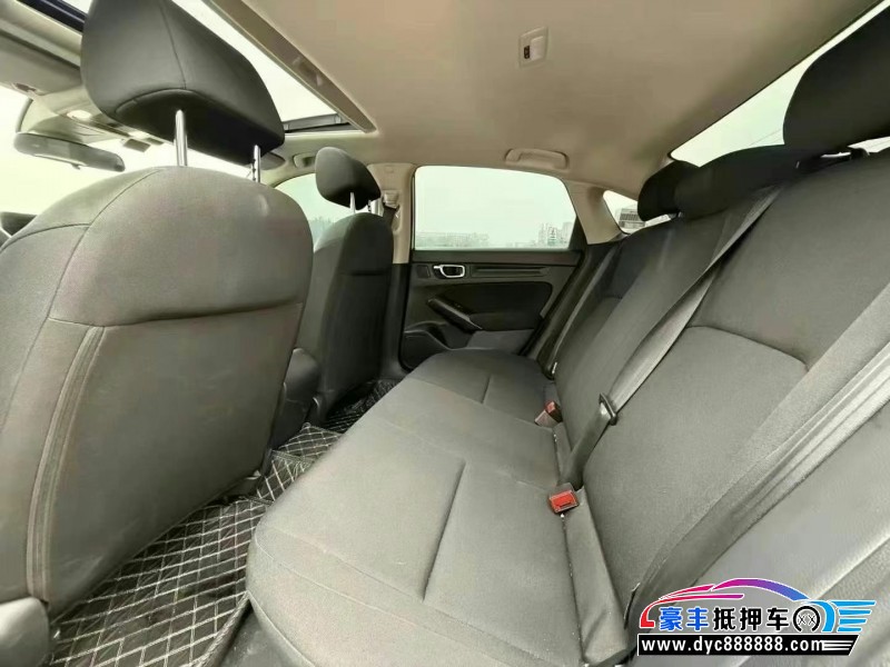 24年本田思域轿车抵押车出售