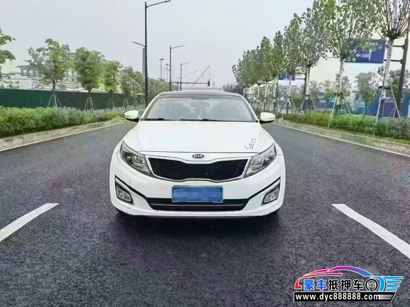 14年起亚K5轿车抵押车出售