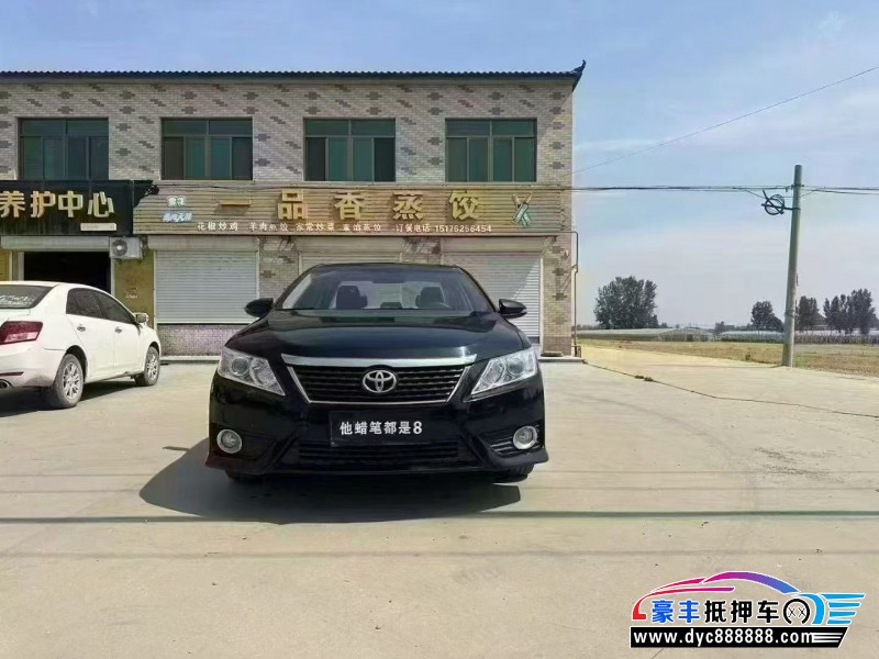 13年丰田凯美瑞轿车抵押车出售