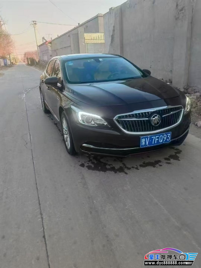 17年别克君越轿车抵押车出售