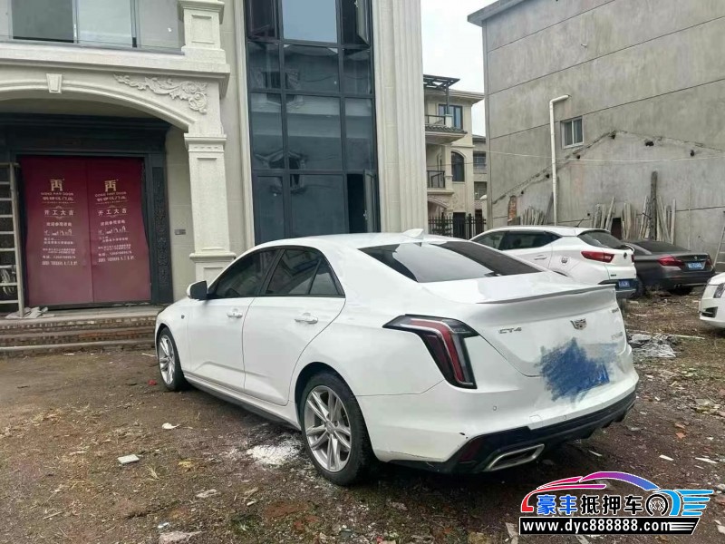 22年凯迪拉克CT4轿车抵押车出售