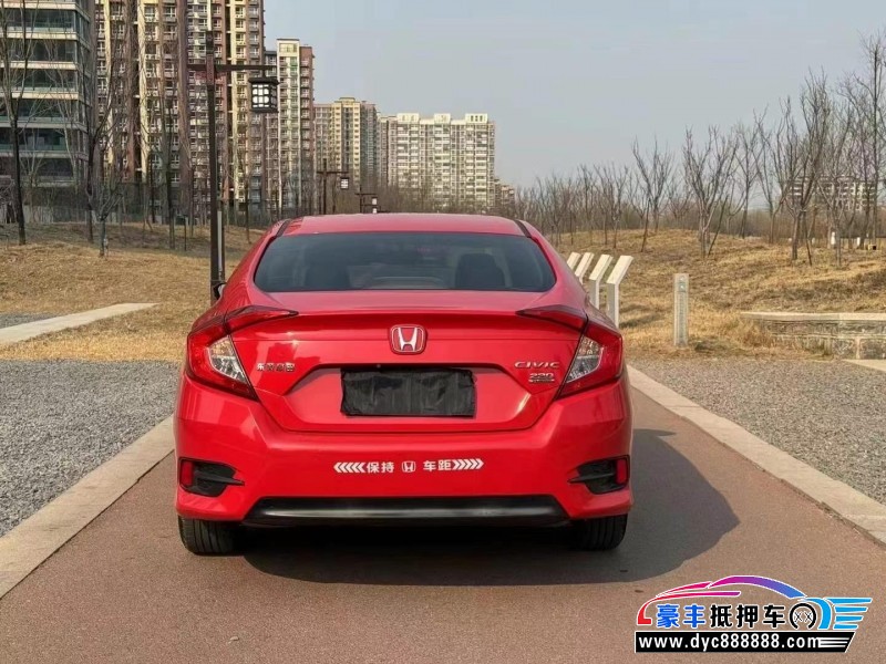 18年本田思域轿车抵押车出售