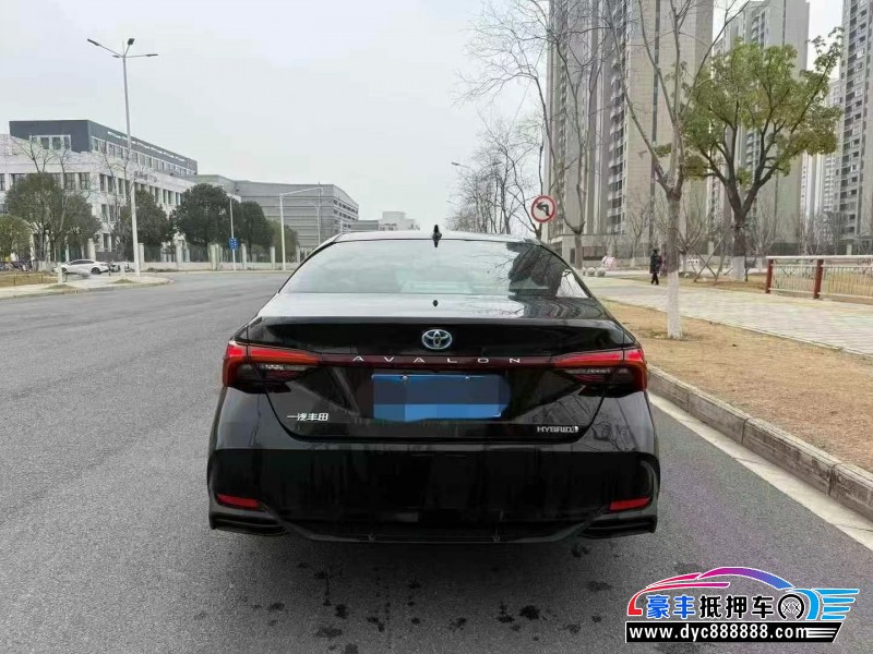 22年丰田亚洲龙轿车抵押车出售