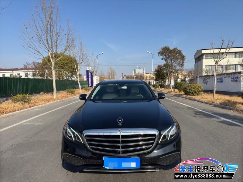 19年奔驰E轿车抵押车出售