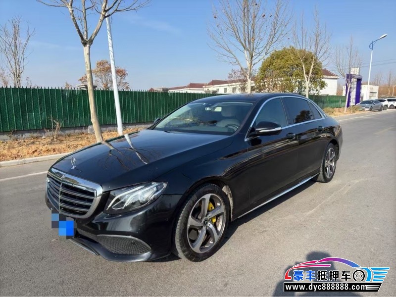 19年奔驰E轿车抵押车出售