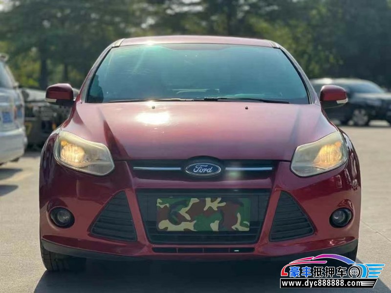 13年福特福克斯轿车抵押车出售