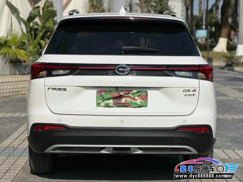 22年传祺GS4轿车抵押车出售