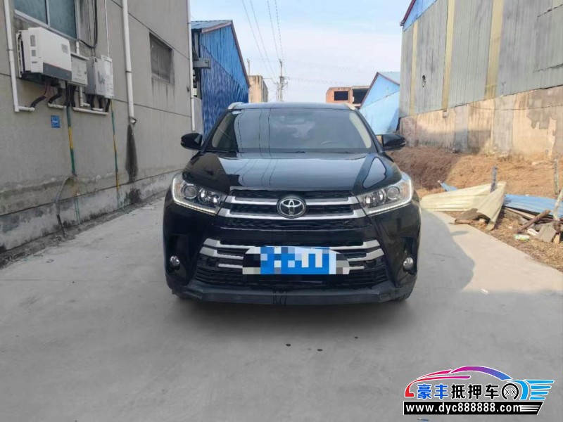 20年丰田汉兰达轿车抵押车出售