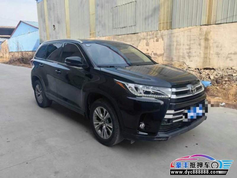 20年丰田汉兰达轿车抵押车出售