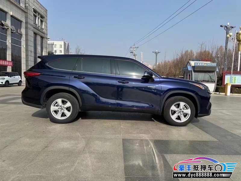 22年丰田汉兰达轿车抵押车出售