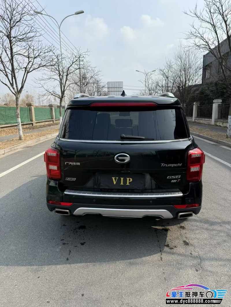 18年传祺GS8轿车抵押车出售