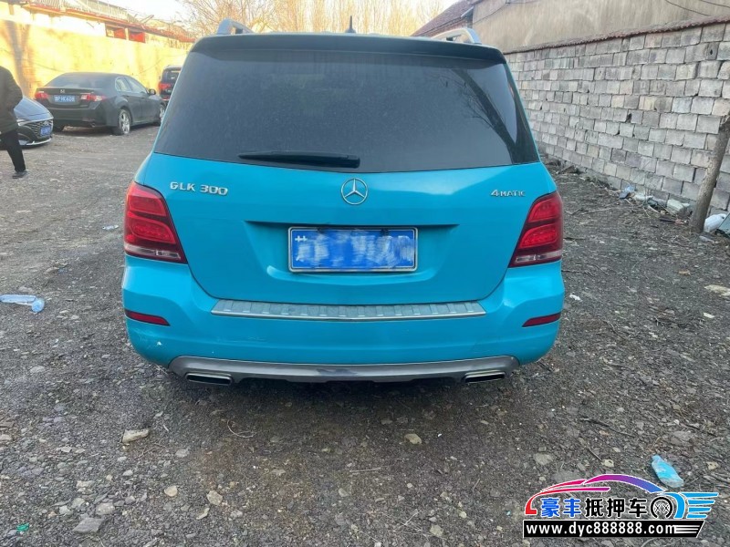 15年奔驰GLKSUV抵押车出售
