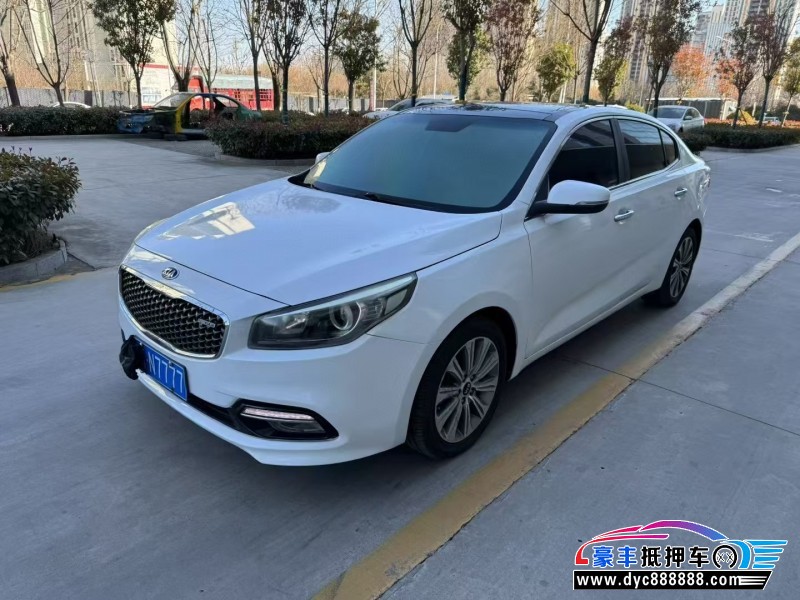 16年起亚K4轿车抵押车出售