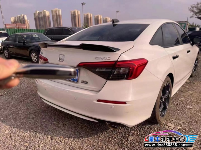 22年本田思域轿车抵押车出售