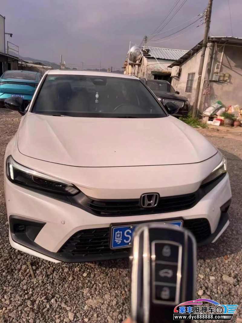 22年本田思域轿车抵押车出售