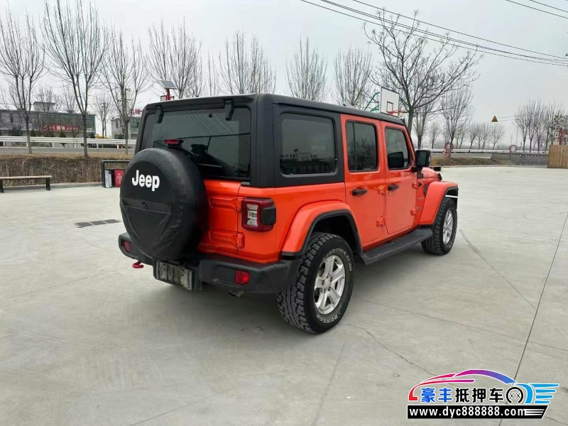 19年Jeep牧马人轿车抵押车出售