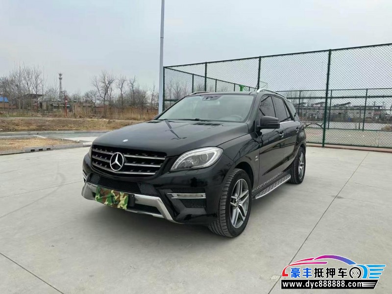 12年奔驰ML轿车抵押车出售