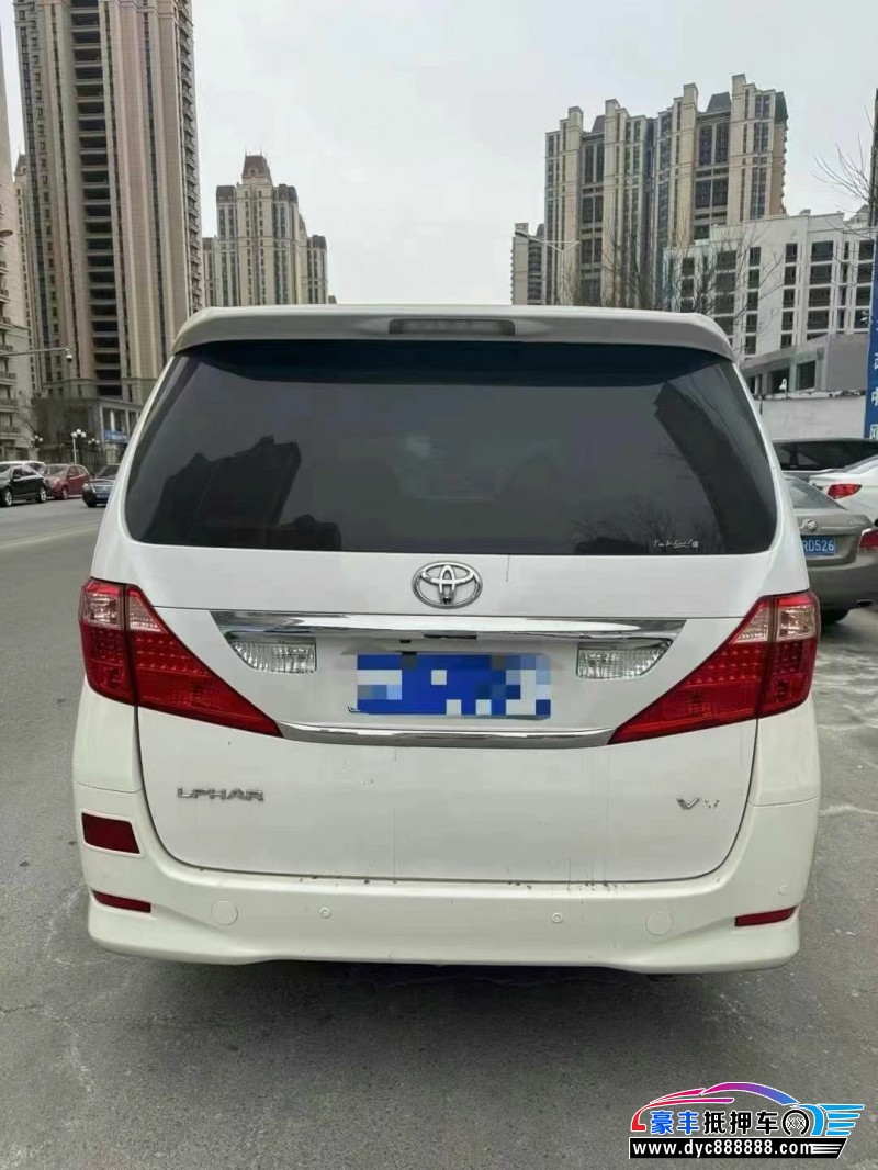 11年丰田埃尔法MPV抵押车出售