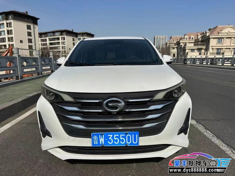 19年传祺m6轿车抵押车出售