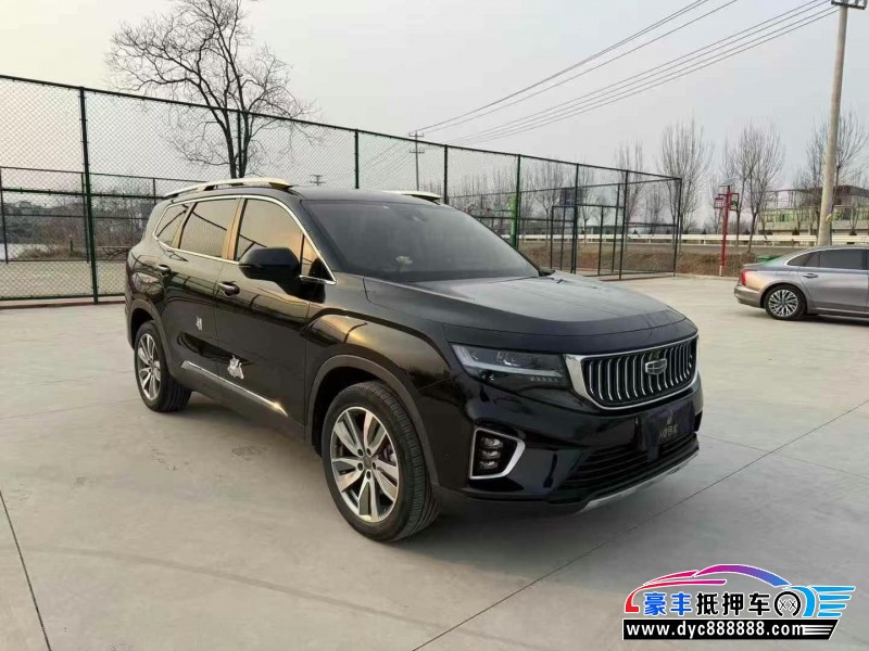 22年吉利豪越轿车抵押车出售