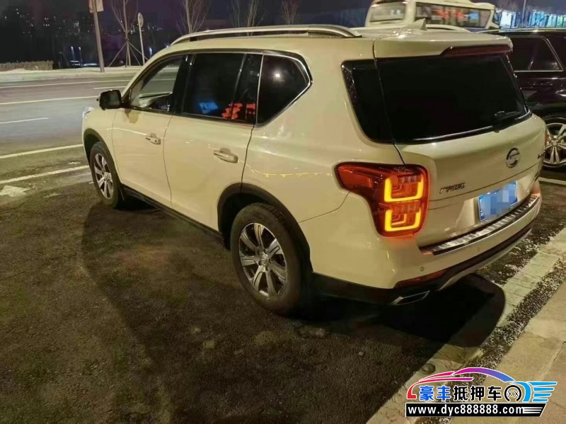 20年传祺GS7轿车抵押车出售