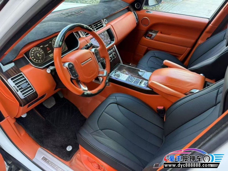 18年路虎揽胜行政轿车抵押车出售