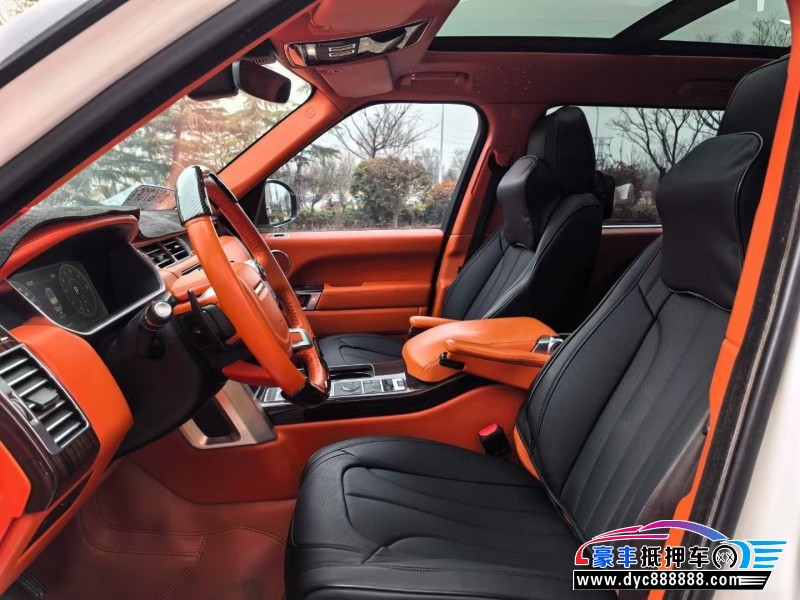 18年路虎揽胜行政轿车抵押车出售