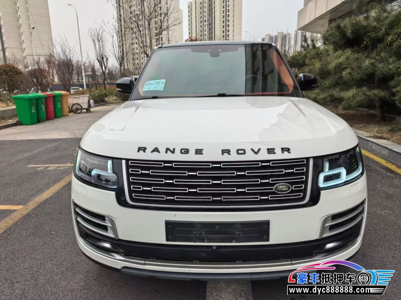 18年路虎揽胜行政轿车抵押车出售