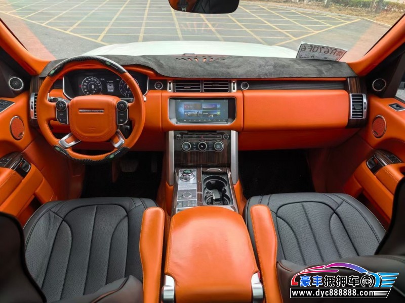 18年路虎揽胜行政轿车抵押车出售