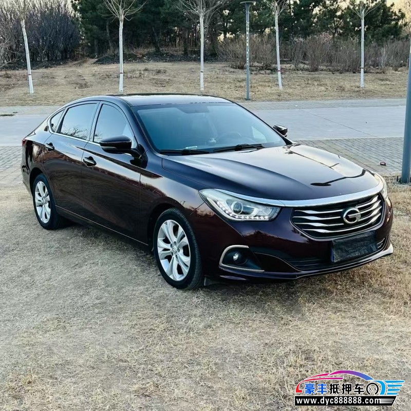 18年传祺GA6轿车抵押车出售