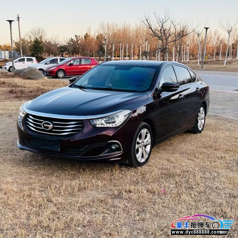 18年传祺GA6轿车抵押车出售